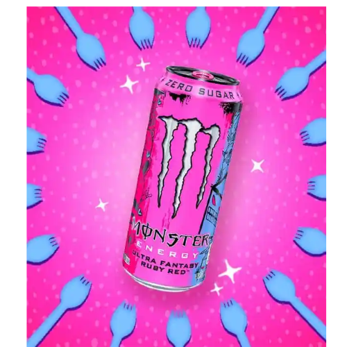 Monster Energy Drink Ultra Fantasy Ruby Red 12 x 500ml